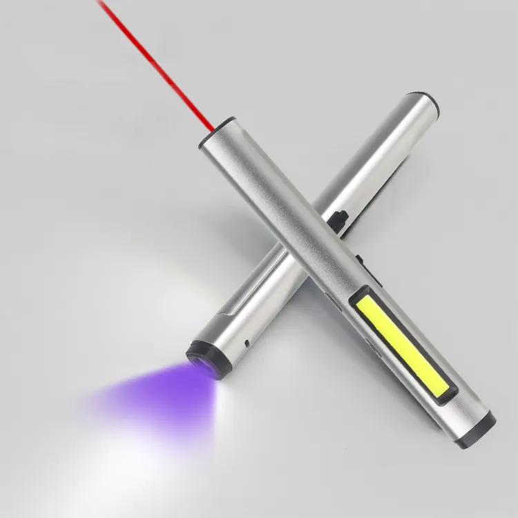 UV light and working light pen type with magnet