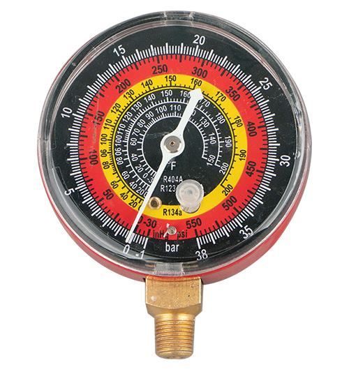 Air Conditioner Refrigerant High Pressure Gauge