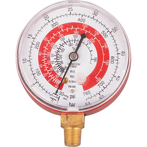 Air Conditioner Refrigerant High Pressure Gauge