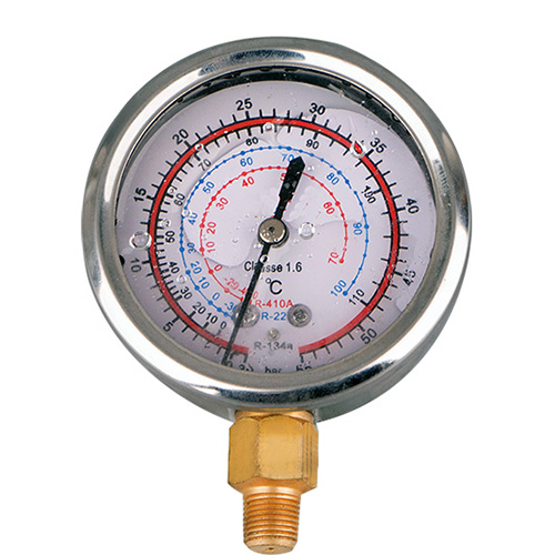 Air Conditioner Refrigerant High Pressure Gauge(Stainless Steel)
