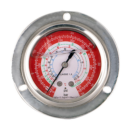 Air Conditioner Refrigerant High Pressure Gauge(Stainless Steel)