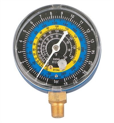 Air Conditioner Refrigerant Low Pressure Gauge