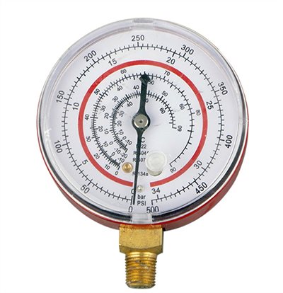 Air Conditioner Refrigerant High Pressure Gauge