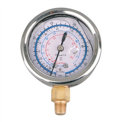 Air Conditioner Refrigerant Low Pressure Gauge(Stainless Steel)