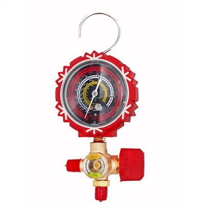 one way brass a/c manifold gauge  