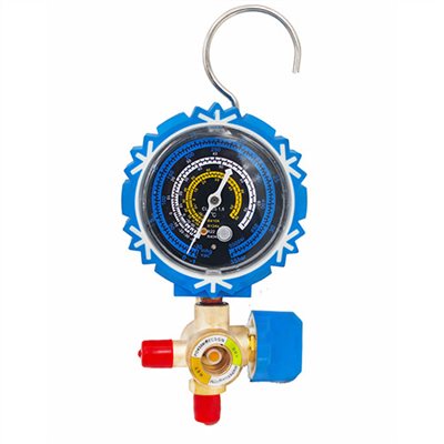 one way brass a/c manifold gauge  