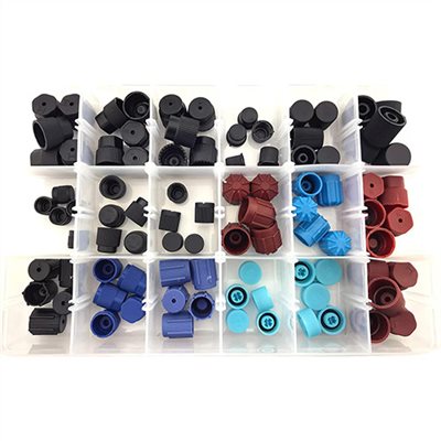 R134a service cap and value core kit